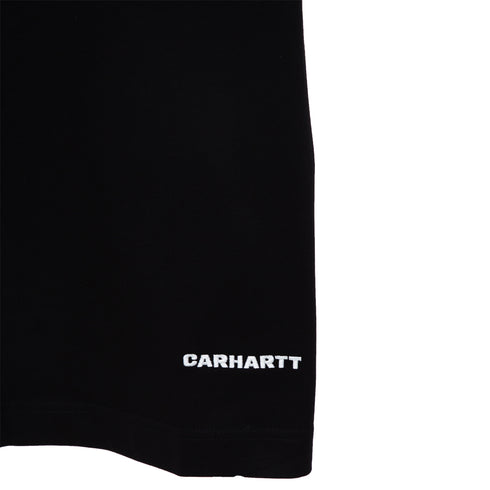 Carhartt WIP S/S Link Script T-Shirt Black/White I031373_00A_XX Degli Uberti